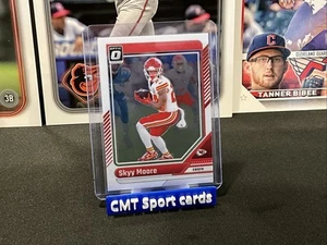 Skyy Moore 2024 Donruss Optic #96 - Picture 1 of 2