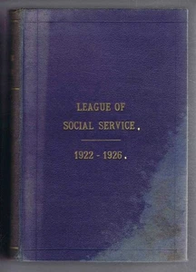 Jersey: ed. Maud Oxenden. 1922-24  League of Social Service Pamphlet Vol. I & II - Imagen 1 de 1