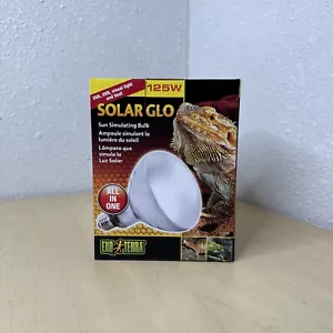 EXO TERRA SOLAR GLO REPTILE BULB UVB BASKING HEAT MERCURY VAPOR - 125 WATT - Picture 1 of 4