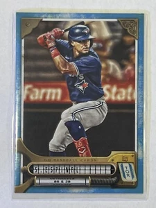 2022 Topps Gypsy Queen - Blue #159 Santiago Espinal /150 - Picture 1 of 2