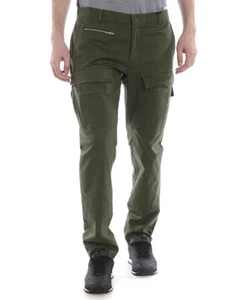Pantaloni Daniele Alessandrini Jeans Trouser ITALY Uomo Verde P3699N889NO3901 1 - Imagen 1 de 11