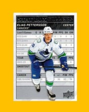 2023-24 Upper Deck Series 1 Hockey STAT BOX FILLERS YOU Pick List Free Comb Ship