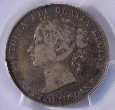 1898 Newfoundland Half Dollar - PCGS VF25 - Image 1 of 4
