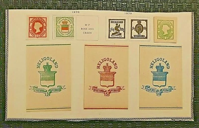 ~ ~ ГЕРМАНИЯ ШТАТЫ / ГЕЛЬГОЛАНД / 1876-1879 В ТОМ ЧИСЛЕ 2 1/2 Pf../ cv 540 $ - Изображение 1 из 2