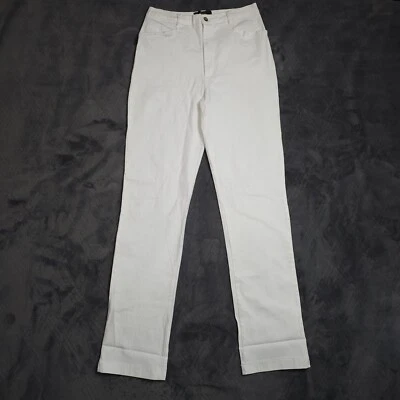 Pantalones Fendi MUJER 28 (EU40) Diseñador Algodón Elástico De Colección Hechos en Italia Foto 1 de 4