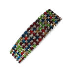 Luxury Full Crystal Rhinestones Colorful Bracelets for Women Girls Ladies
