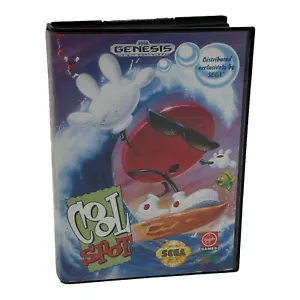 Cool Spot 7 Up Sega Genesis gioco originale autentico originale completo CIB - Foto 1 di 6