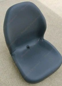 GRAY Vinyl SEAT for Riding Lawn Mower Skid Steer UTV Compact Tractor Zero Turn - Picture 1 of 9