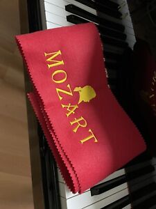 Mozart design Piano Key Cover Embroidered for Grand & Upright Pianos