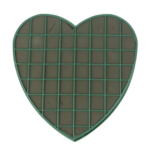 1Pcs Heart Shape Flower Foam Sucker For Fresh Floral Car Table Decoration Pro WF - Photo 1/12