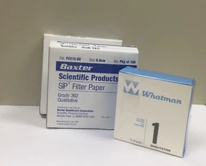 Lot of 3 Qualitative Filter Paper - Picture 1 of 1