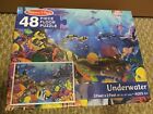 Fish Underwater Melissa & Doug 48 Pc Floor Puzzle Age 3+  Ocean