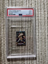 1993 Topps Micro George Brett Prism #397 PSA(9OC) Mint