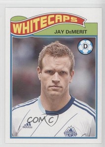 2013 Topps MLS 1978 English Footballer Jay Demerit #EPL-JD Rookie RC