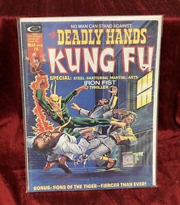 DEADLY HANDS OF KUNG FU #10 March 1975 Iron Fist Sons of the Tiger Shang-Chi