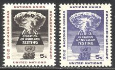 UNITED NATIONS RARE #133TC Mint NH - 1964 5c Lilac