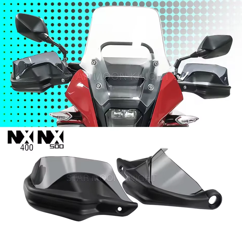 Handlebar Wind Cover Protector Handguard Extension For Honda NX 400 NX 500 2024- - Image 1 of 4