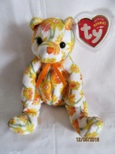 TY BEANIE BABY SHASTA BEAR - COMO NUEVO - RETIRADO CON ETIQUETAS - Imagen 1 de 1