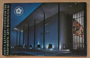 John F. Kennedy Center For The Performing Arts Souvenir Book - Vintage E - Picture 1 of 7