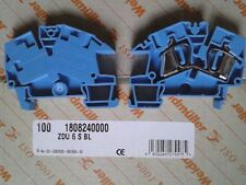 100 x Installations-Etagenklemme - ZDU 6 S BL - blau - 6 mm² - NEU