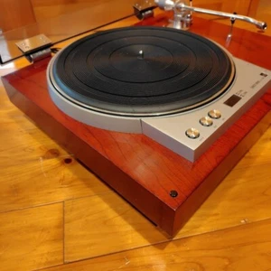 Victor JL-B44 DirectDrive Turntable Multilayer Wood Cabinet Tested from japan - Picture 1 of 20