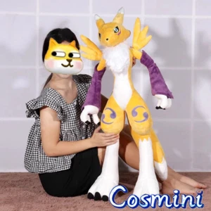 Digimon Adventure Renamon 80 cm Plüschpuppe Kissen Plüschtiere Anime - Bild 1 von 5