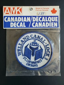 New in Package/Vintage Welland Canal Lock 3 Patch St Catherine's Ontario Canada - Picture 1 of 2