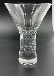 Vástago de burbuja de barril de caja de vidrio Krosno VERVE 7 oz. "Vaso Martini 5-25"" UN VASO" - Imagen 1 de 8