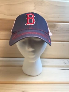 Boston Red Sox Nike Team Mütze Meshback verstellbar Druckknopf rot weiß blau OSFM *LESEN - Bild 1 von 9