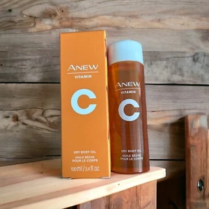 Avon ANEW Vitamin C Dry Body Oil 3.4 fl oz - NEW - Afbeelding 1 van 1