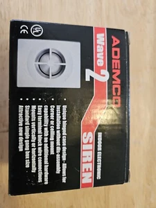 ADEMCO WAVE 2 INDOOR ELECTRONIC SIREN NEW NIB - Picture 1 of 6