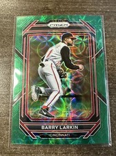 Barry Larkin 2023 Panini Prizm Green Scope /75