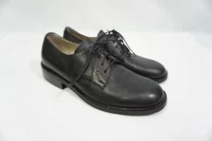 Calvin Klein Gebraucht Herren 8 Oxford Leder Elegant Schuh Schwarz Carlton Italien - Bild 1 von 11