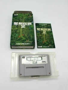 Nintendo Super Famicom Mana 2 Seiken Densetsu 2 Japan SFC SNES w/box - Bild 1 von 5
