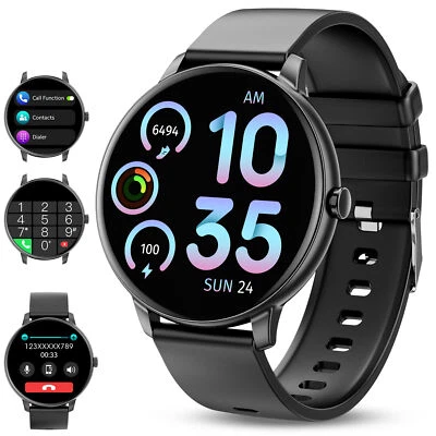 SmartWatch für Männer wasserdichte Smartwatch für IOS Android - Bild 1 von 4