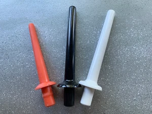 3 Stück Kanülen Duschkanülen Klistierkanülen Klistier Kunststoff ca. 7 cm - Bild 1 von 1