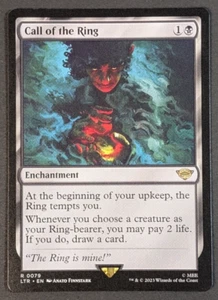 MTG - 1x Call of the Ring - LOTR: Tales of Middle Earth - NM Magic The Gathering - Picture 1 of 7