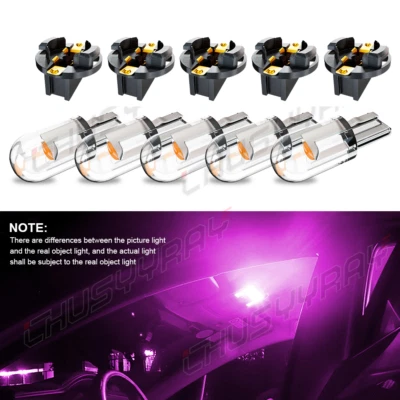 Bombilla interior LED rosa para Toyota Corolla Levin Coupe AE91 AE92 1987-1991 Foto 1 de 4