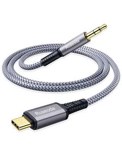 USB C to AUX Audio Jack Cable USB Type C to 3.5mm Headphone Stereo Cord Car-6 ft - Picture 1 of 7