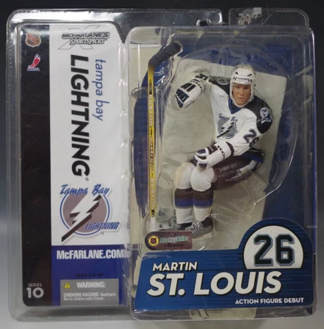McFARLANE MARTIN ST. LOUIS SERIES 10 TAMPA BAY LIGHTNINGS FIGURE NHL HOCKEY MIB Cover