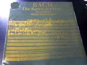 BACH -Die Kunstder Fuge Milan Munclinger 2 LP, Ars Rediviva, SUPRAPHON 14 2971-2 - Picture 1 of 3