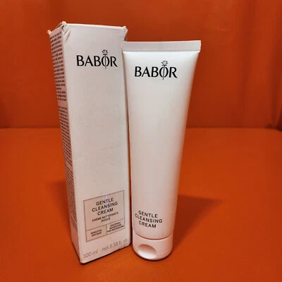 Babor Gentle Cleansing Cream Sensitive Dry Skin Soothing 3.38 oz Rough Box New - Image 1 of 4