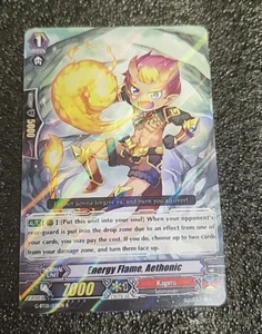 CARDFIGHT VANGUARD - ENERGY FLAME AETHONIC - G-BT01 - NM - R - Picture 1 of 3