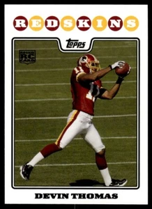 2008 Topps Devin Thomas Rookie Washington Redskins #371 - Picture 1 of 2