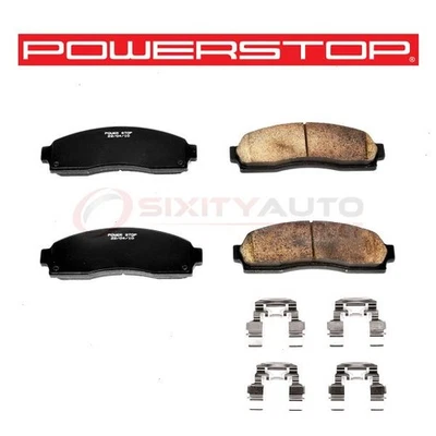 PowerStop Front Disc Brake Pad & Hardware Kit for 2006 Pontiac Torrent - zg - Image 1 of 4