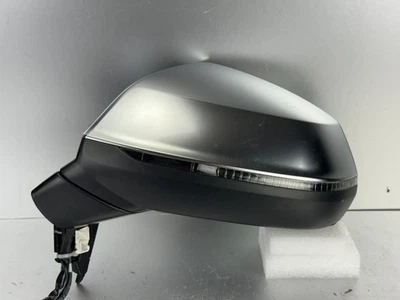 2018-2024 奥迪 Q5 SQ5 铝制门镜侧镜左驱动器 原始设备制造商 带摄像头 — 第 1/4 张图片