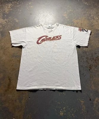 Винтажная рубашка Cleveland Cavaliers Nike Center Swoosh Леброн Джеймс размер XXL - Изображение 1 из 4