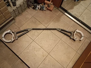 SUBARU GC8 GF8 IMPREZA WRX STi CARBON FRONT STRUT TOWER BAR - Bild 1 von 8