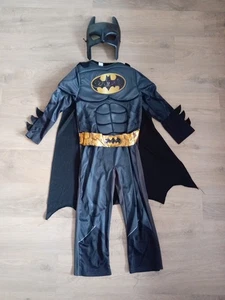 DC Superheroes Batman Bruce Wayne Costume With Mask Utility Belt And Cape - Picture 1 of 3