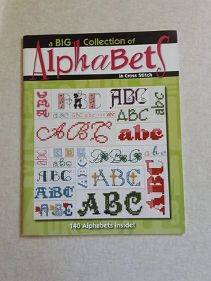 Leisure Arts A Big Collection Of Alphabets In Cross Stitch - Image 1 of 4